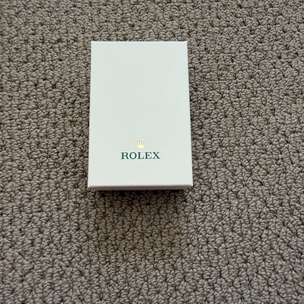 Rolex Green Leather Watch Case with Box. - Picture 9 of 11
